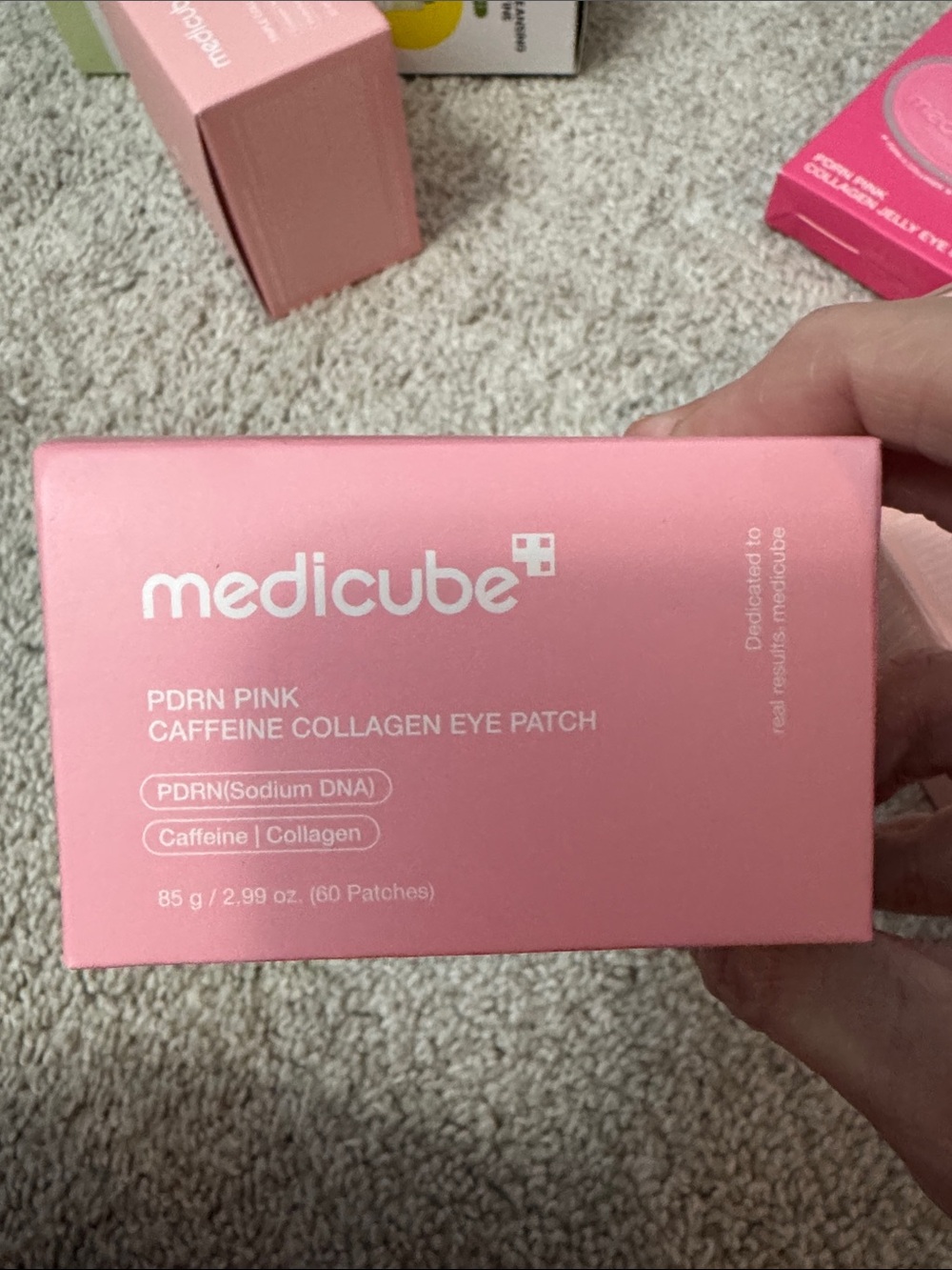 Medicube PDRN Pink Caffeine Collagen Eye Patch NEW SEALED